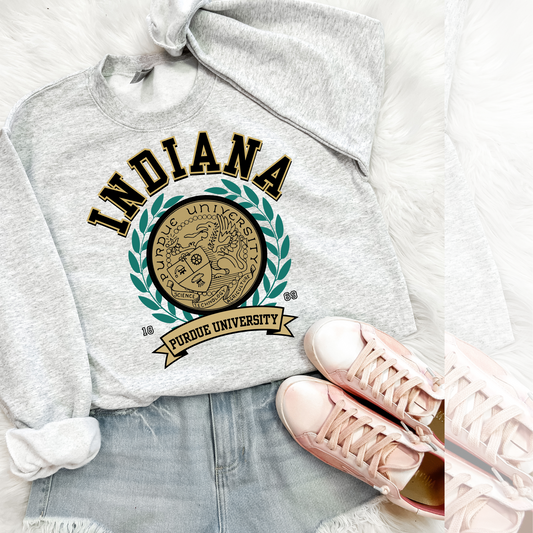 Indiana Vintage Stadium DTF Transfer