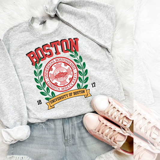 Boston Vintage Stadium DTF Transfer