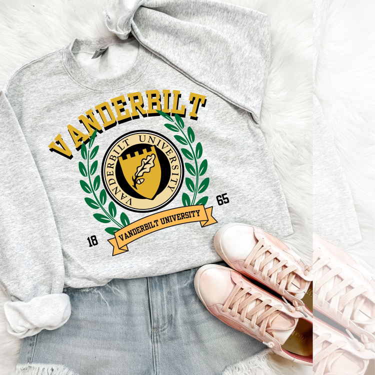 Vanderbilt Vintage Stadium DTF Transfer