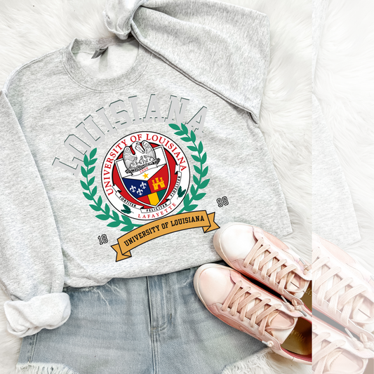 Louisiana Vintage Stadium DTF Transfer