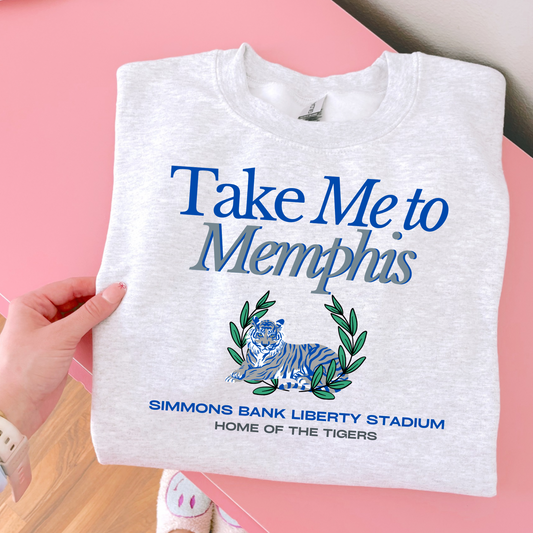 Take me To Memphis DTF Transfer