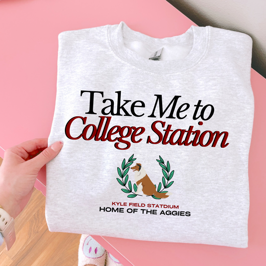 Take me To College S DTF Transfer