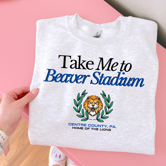 Take me To Beaver DTF Transfer