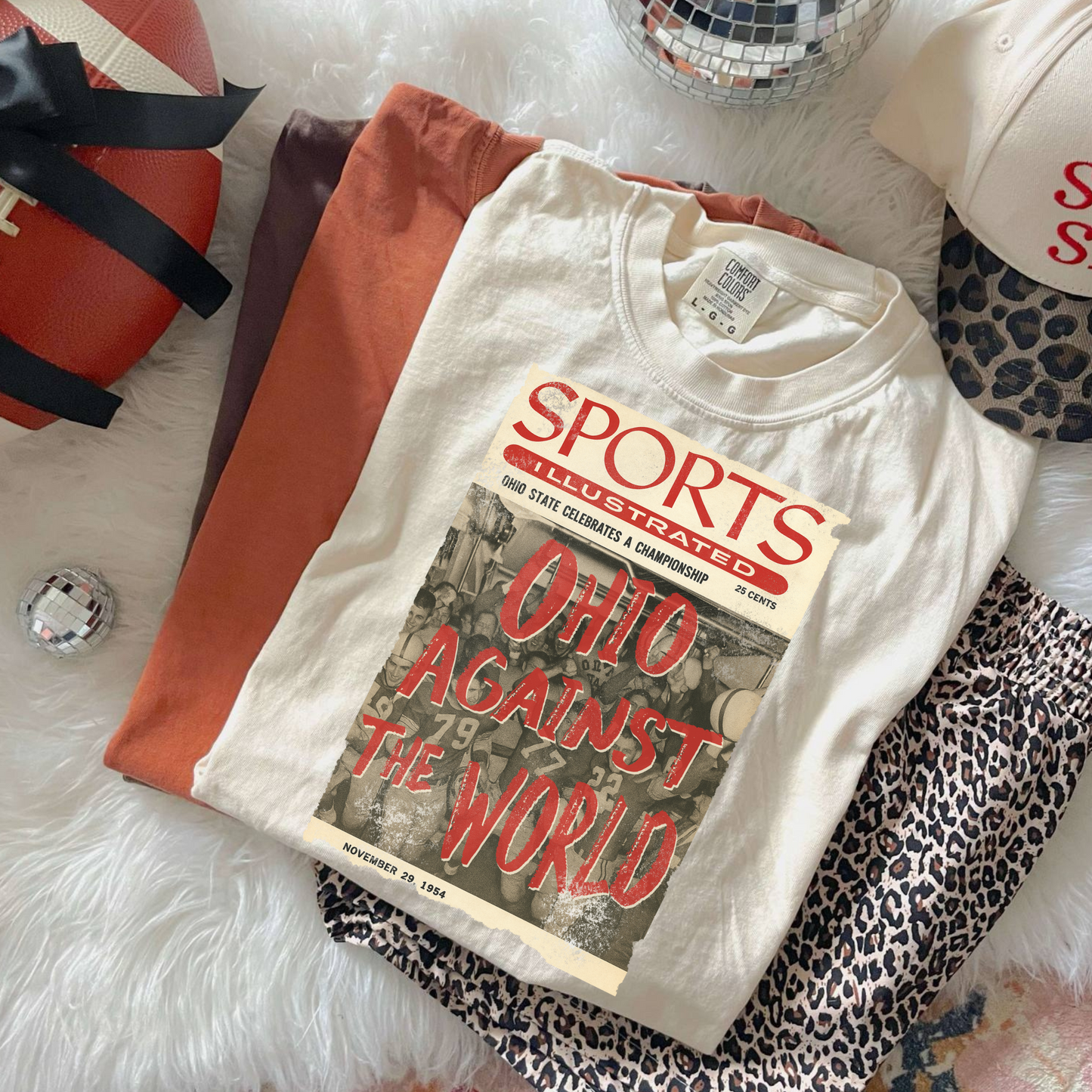 Magazine Cover OH Against the World DTF Transfers