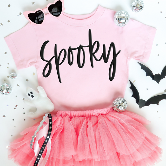 Spooky Toddler/Youth Halloween Puff Print Transfer