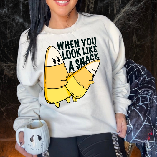 When You Look Like a Snack Exclusive Halloween DTF Transfer