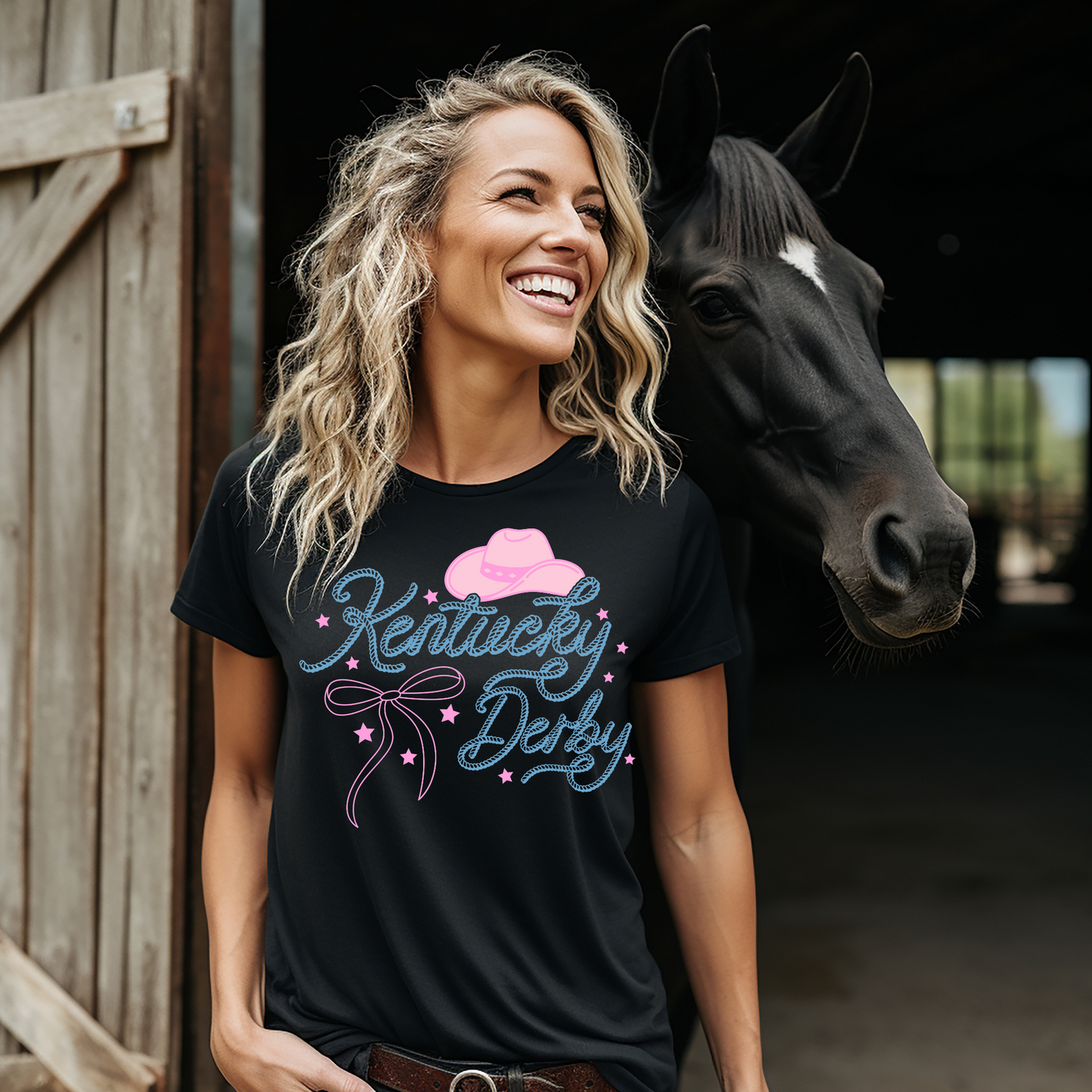 Kentucky Derby Coquette DTF Transfer