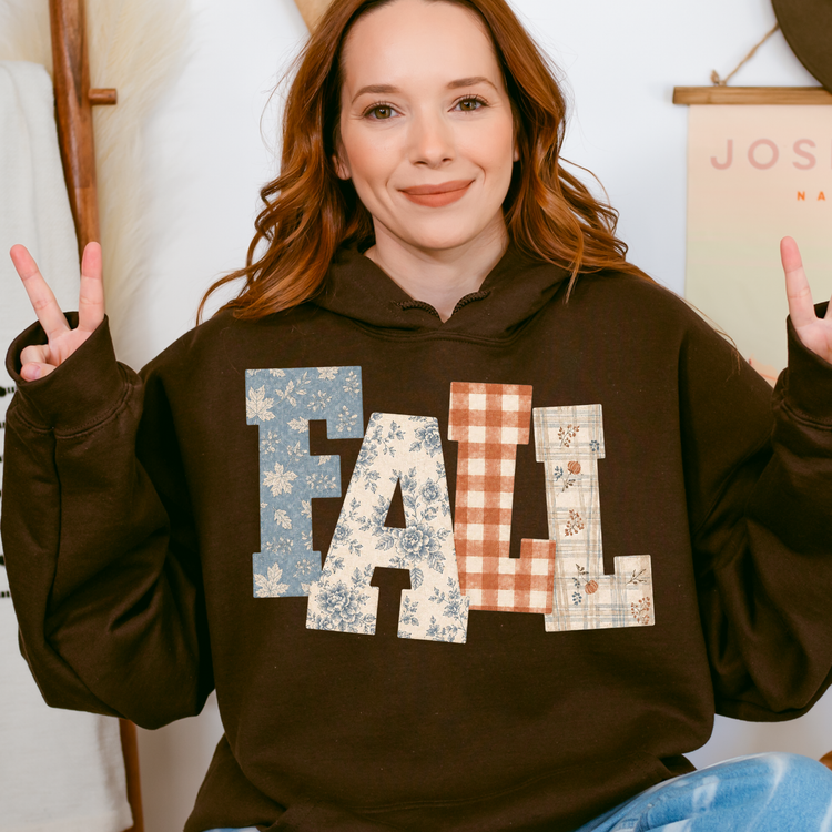 Fall Trendy Patchwork Fall DTF Transfer