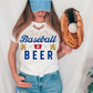 Baseball & Beer DTF Transfer