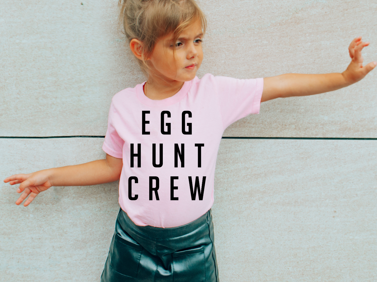 Egg Hunt Crew Black Font Easter Digital Download