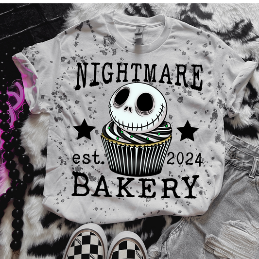 Nightmare Bakery Horror Halloween DTF Transfer