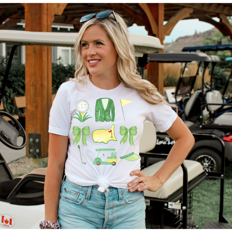 Green Golf Variation DTF Transfer