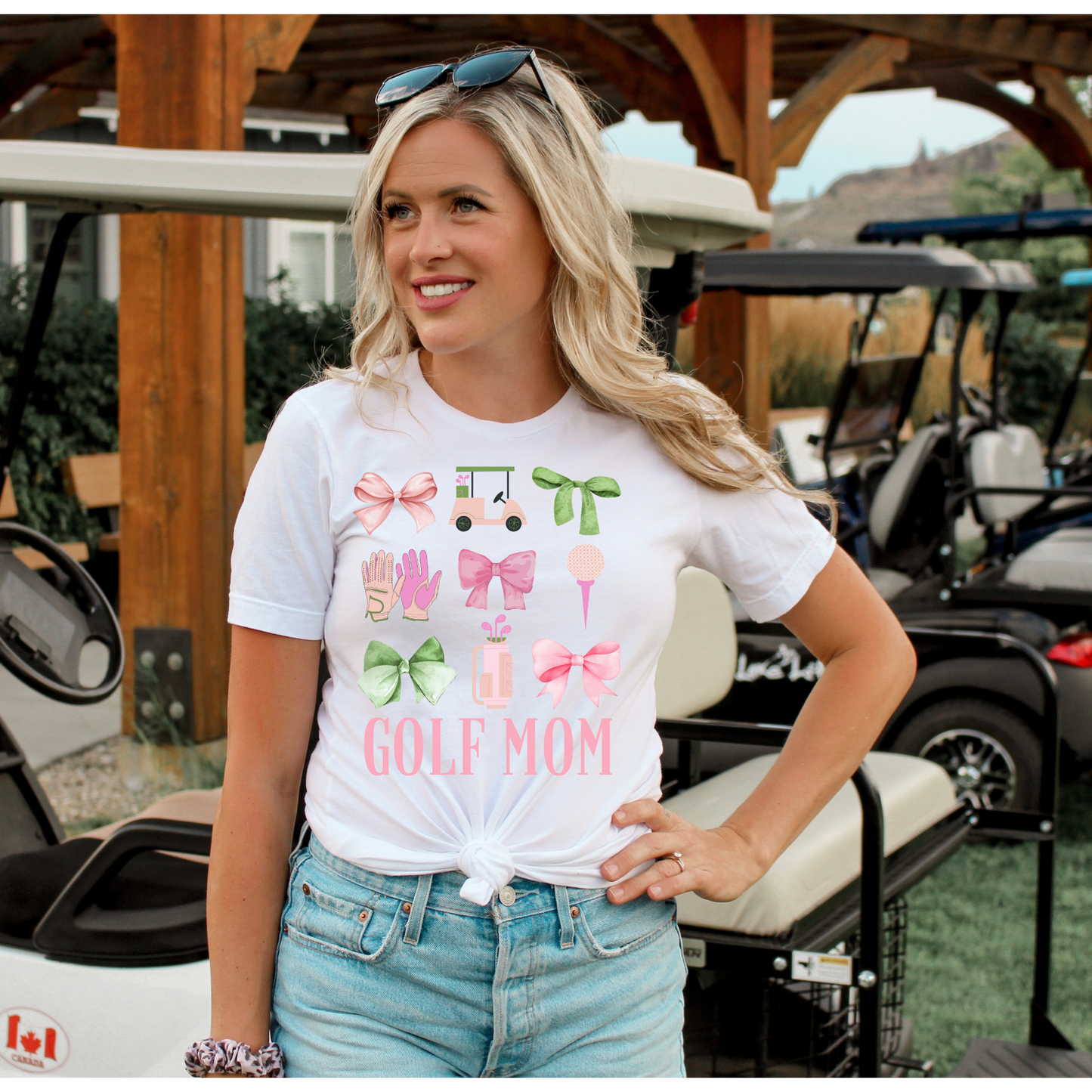 Coquette Golf Mom DTF Transfer