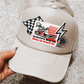 Winston Cup Racing Faux Embroidery DTF Transfer for Hat (NOT A PATCH)