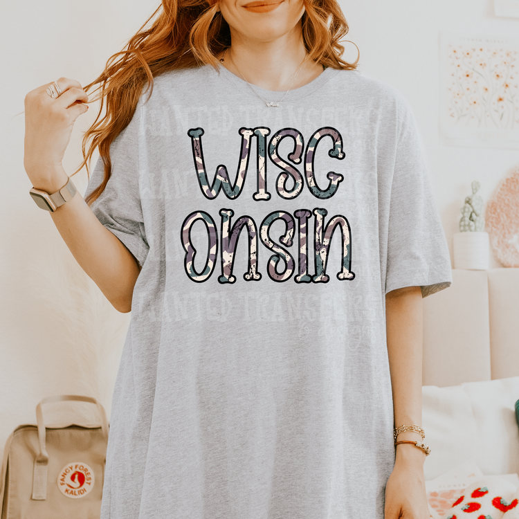 Camo Wisconsin 2 Exclusive Sublimation Transfer