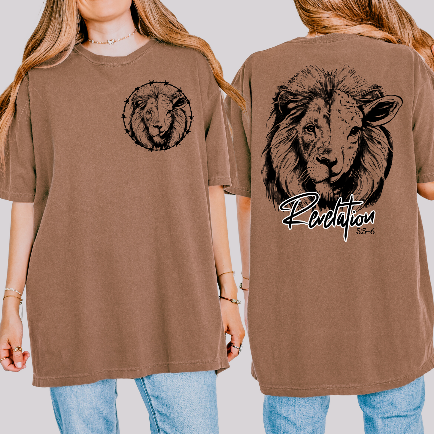 Revelation Faith DTF Transfer (Includes Front + Back)