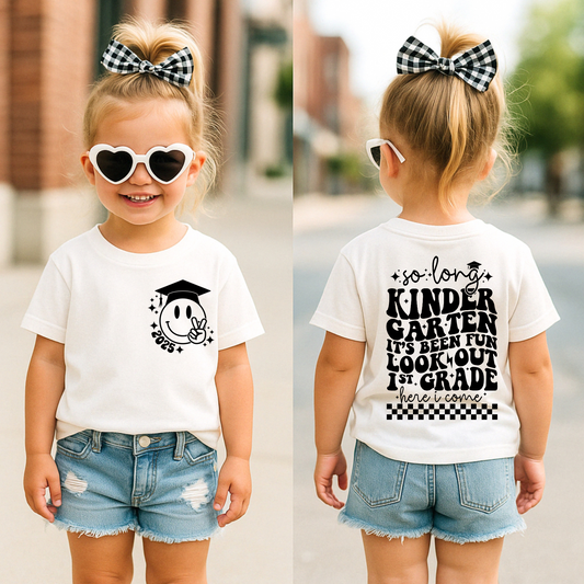 Look Out First Grade (BACK ONLY) DTF Transfer