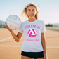 Volleyball Athletic Club Pink DTF Transfer