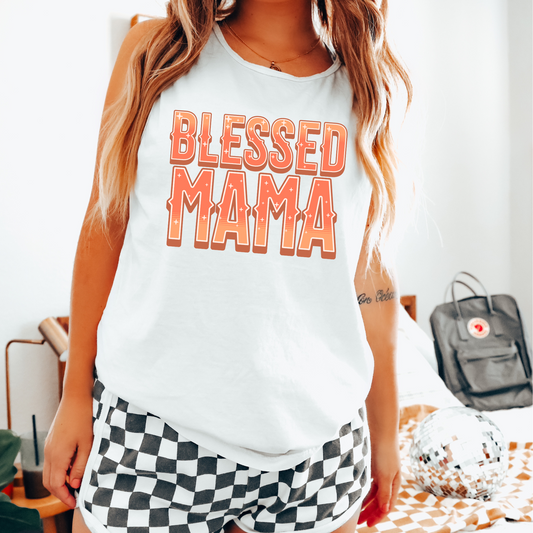 Blessed Mama DTF Transfer