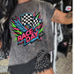 Race Day Faux Embroidery DTF Transfer