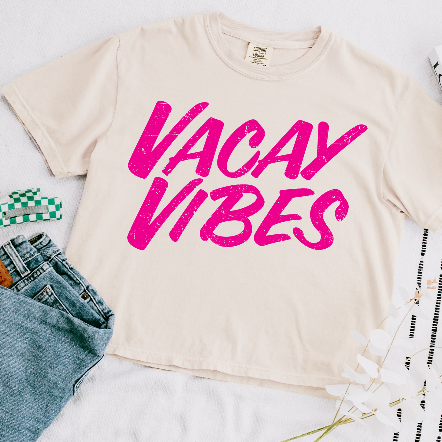 Vacay Vibes Summer DTF Transfer