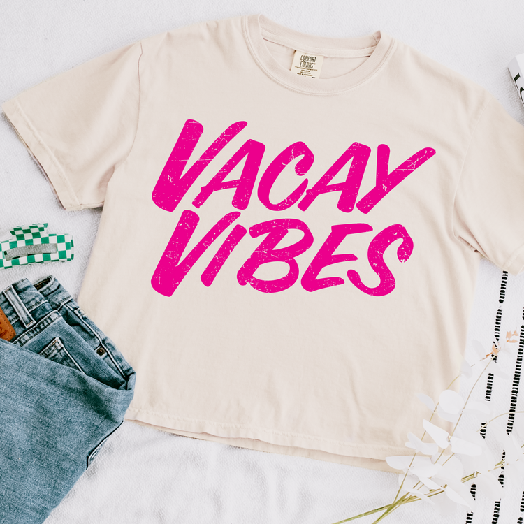 Vacay Vibes Summer DTF Transfer