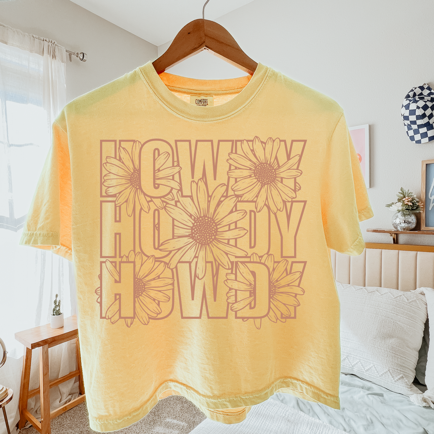 Floral Howdy DTF Transfer