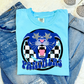 Mascot Panthers Faux Glitter School Spirit DTF Transfer