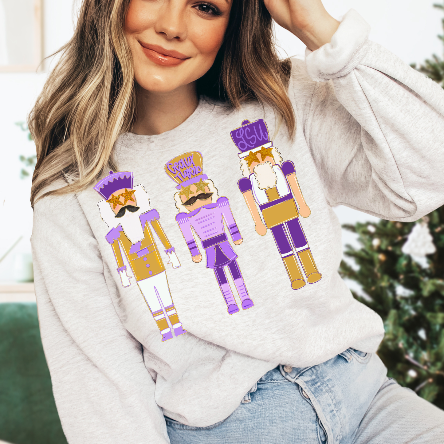 LSU Nutcracker DTF Transfer