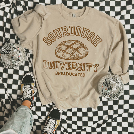 Sourdough University Breaducated DTF Transfer