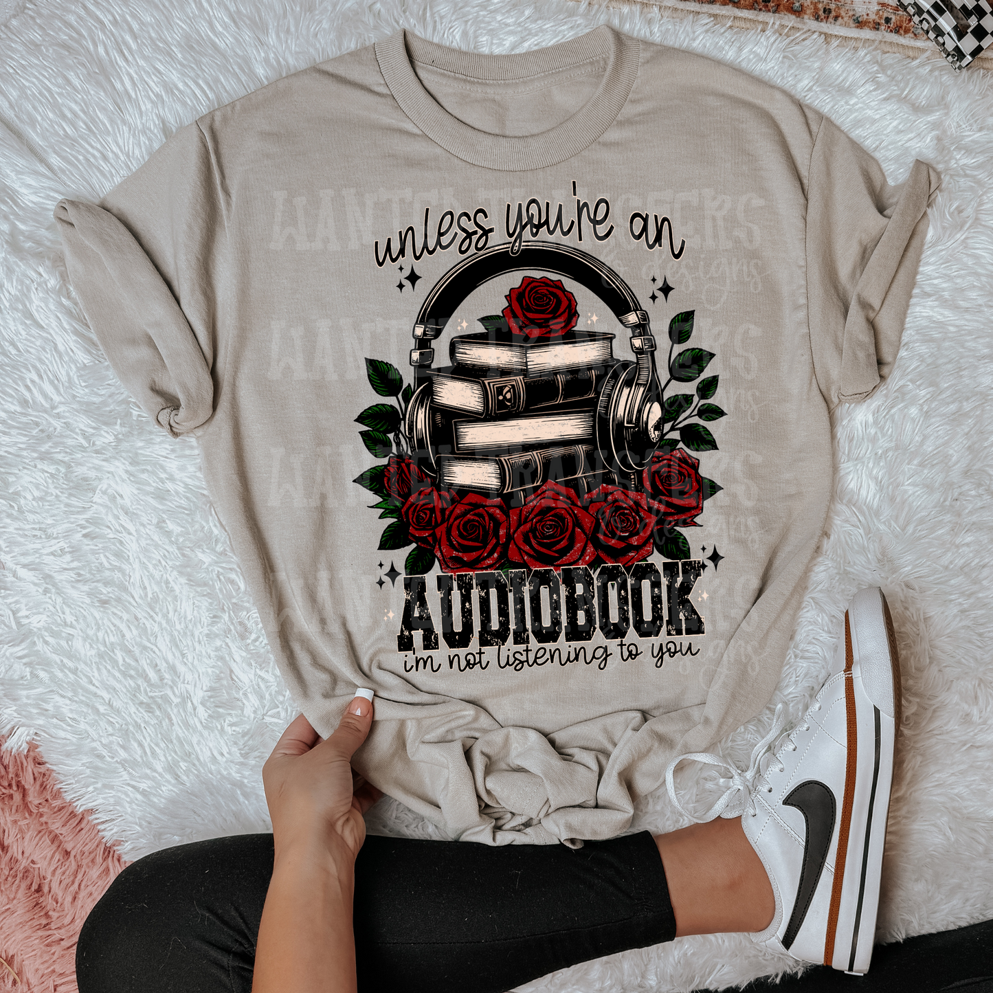 Unless You're an Audiobook Exclusive Sublimation Transfer