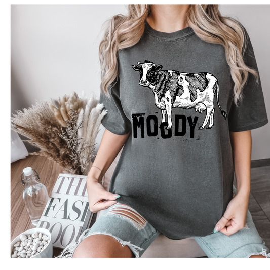 Moody Cow DTF Transfer