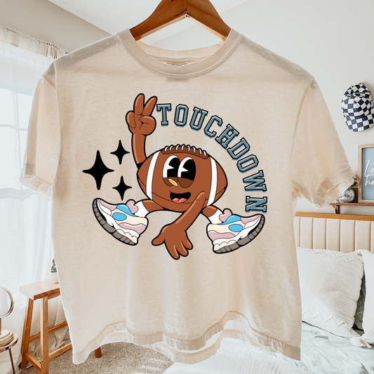 Retro Touchdown Football DTF Transfer