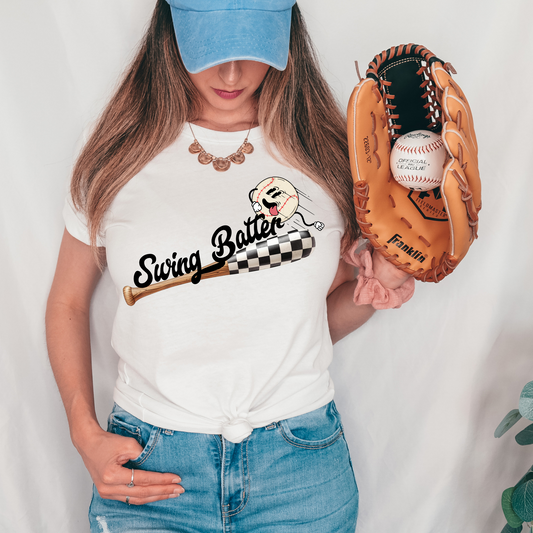 Swing Batter Batter Baseball DTF Transfer