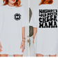 Somebody's Loud Mouth Cheer Mama DTF Transfer (INCLUDES FRONT POCKET + BACK)