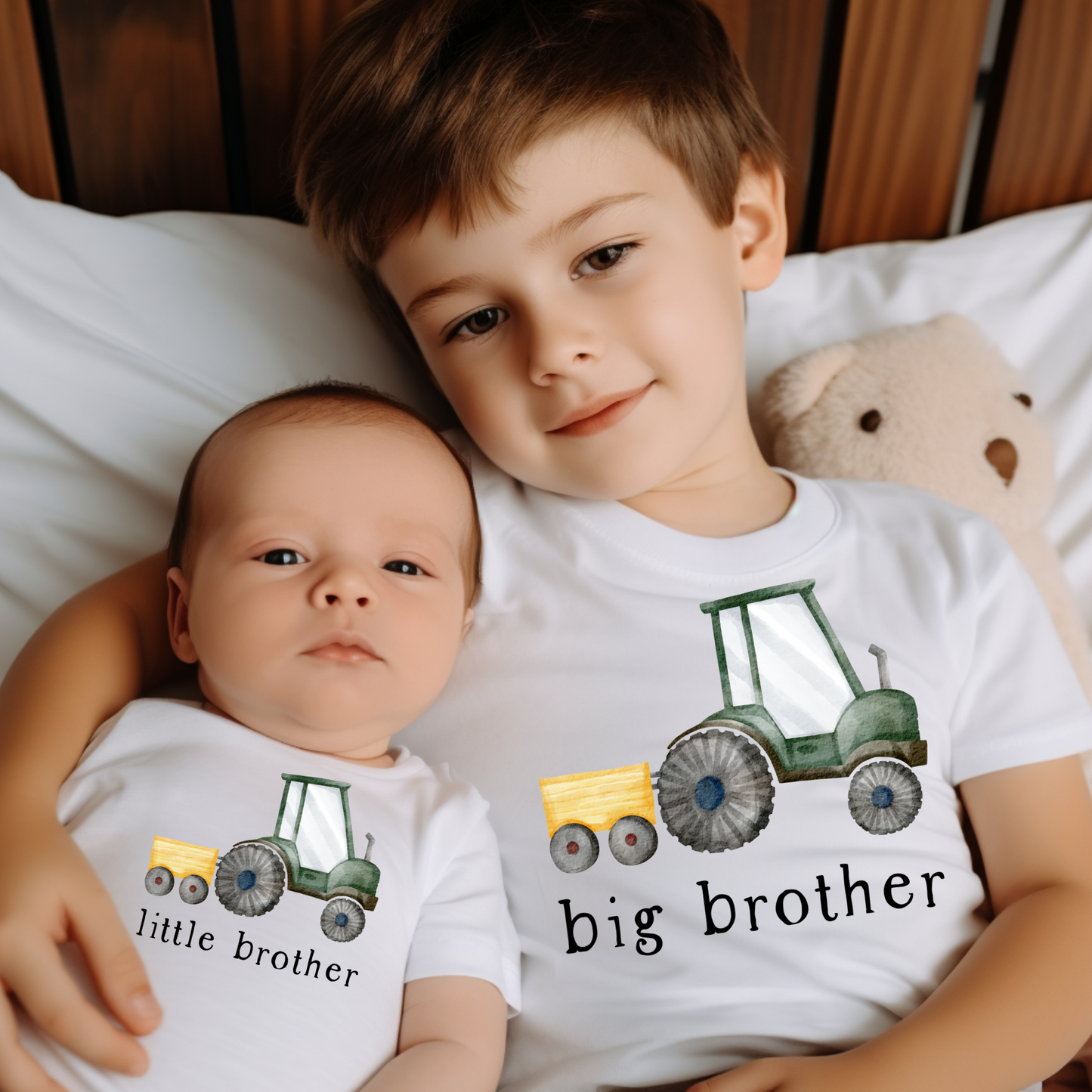 Big Brother & Little Brother Tractor DTF Transfer (SET OF BOTH TRANSFERS)