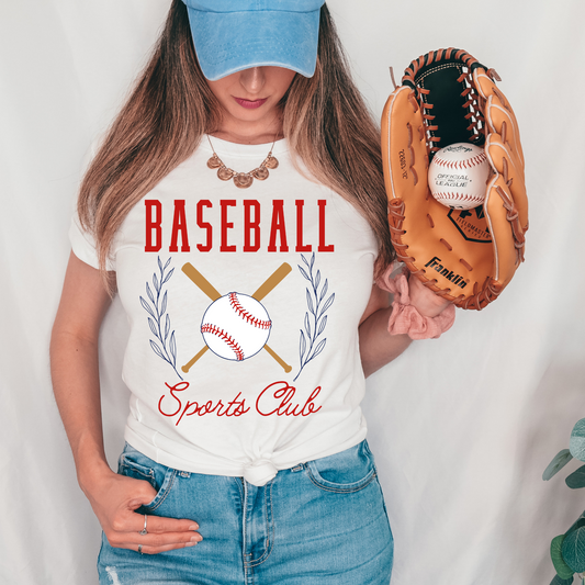 Baseball Sports Club DTF Transfer