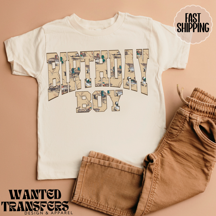 Duck Hunting Birthday Boy, Western Birthday Tee, Hunting Birthday Tee, Boys, Cowboy Birthday, Rodeo Birthday, Ducks