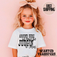 Around Here, We Leave the Judgin' to Jesus, Trendy Faith Based Kids Graphic Tee, Unisex, Grunge, Western, Christian, Trendy Kids Tee, Everyday Tee