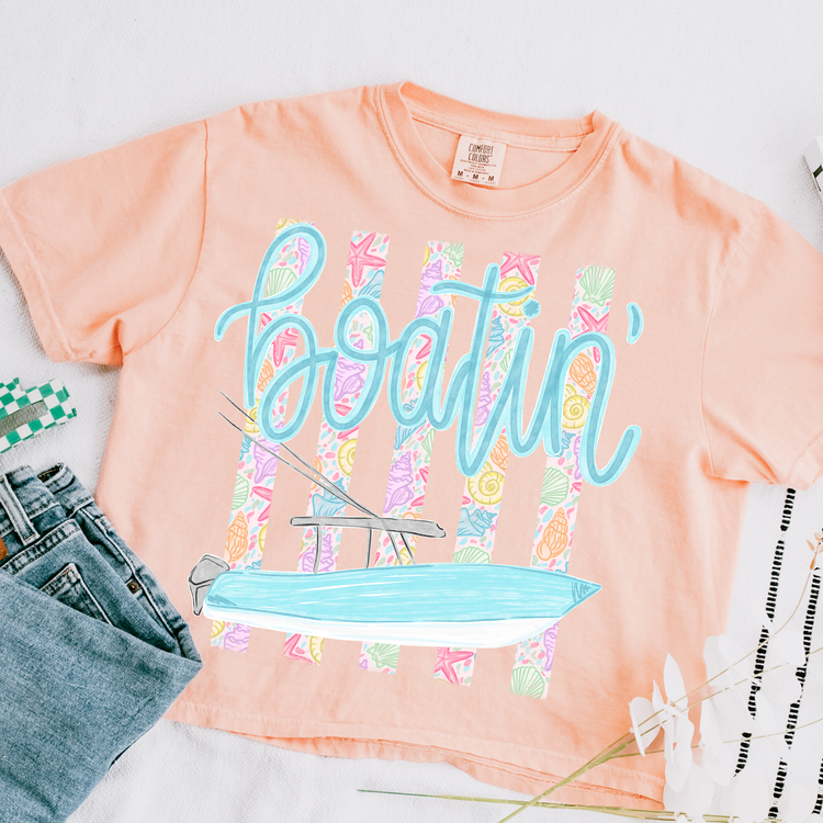 Boatin' Trendy Summer DTF Transfers