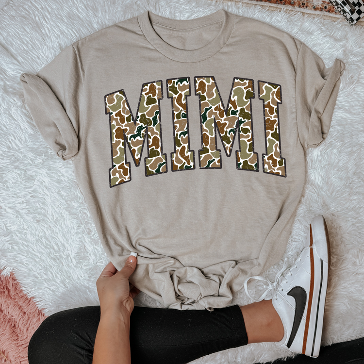 Camo Mimi DTF Transfer