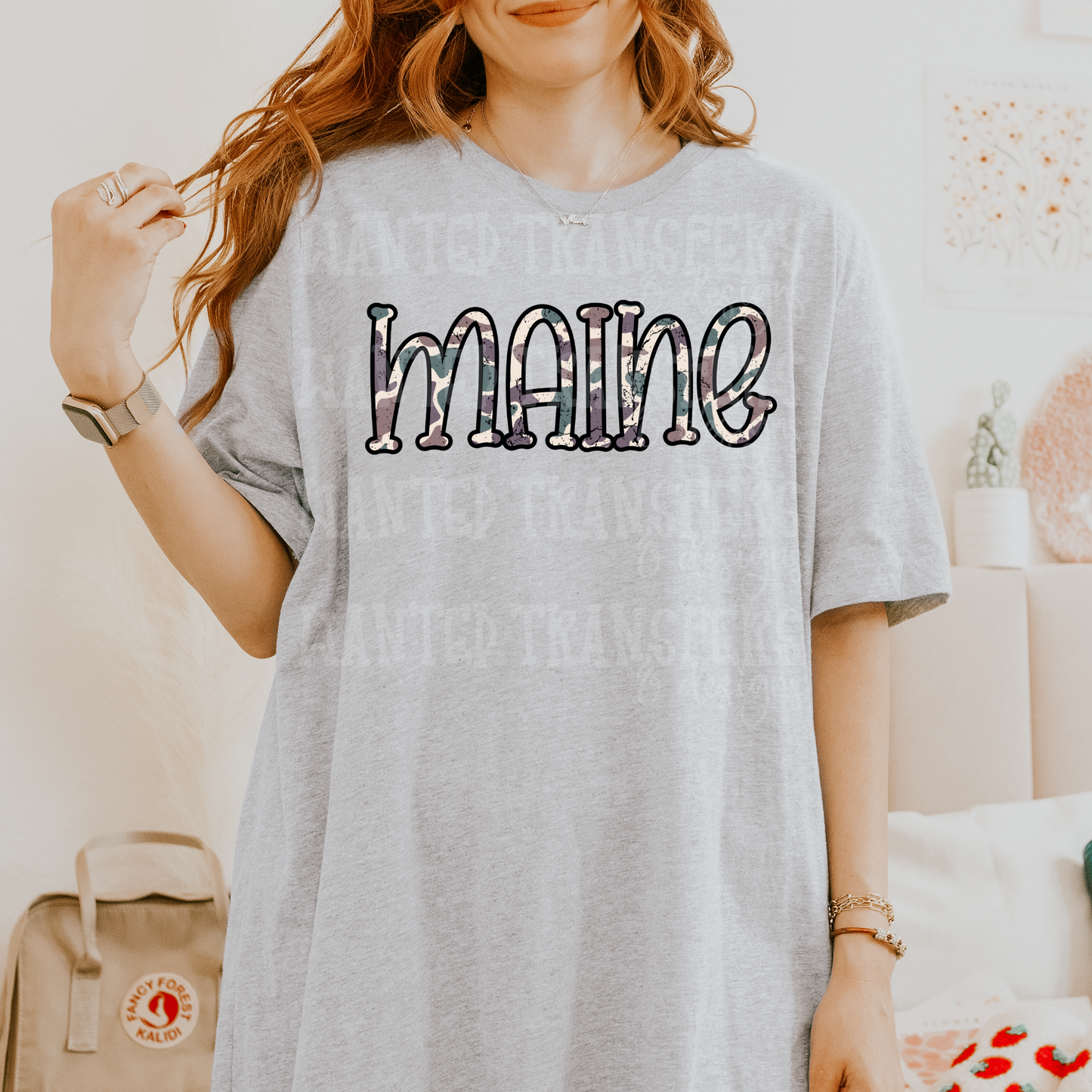 Camo Maine Exclusive Sublimation Transfer