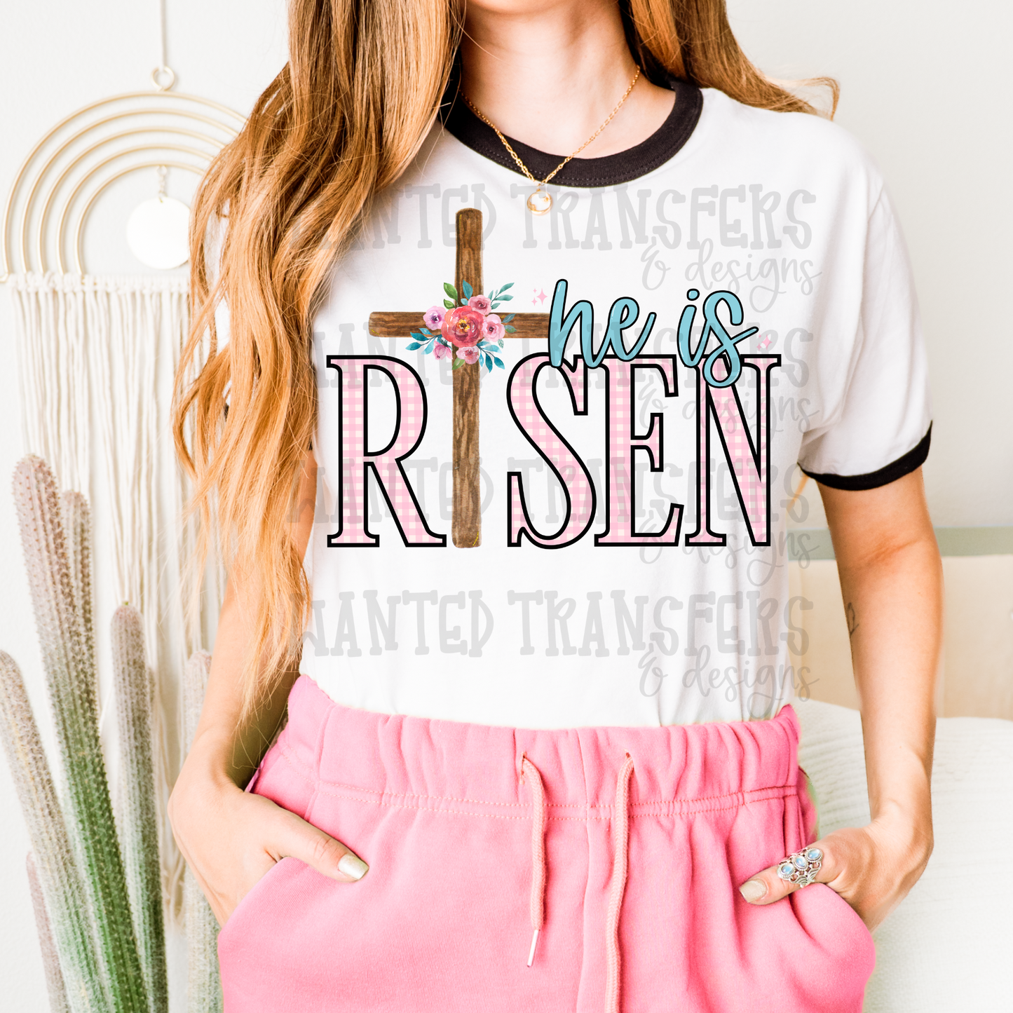 He is Risen Easter Exclusive DTF Transfer