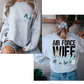 Air Force Wife Bougie (FRONT + BACK INCLUDED) DTF Transfer