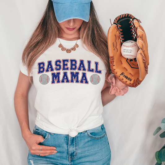 Baseball Mama Baseball DTF Transfer