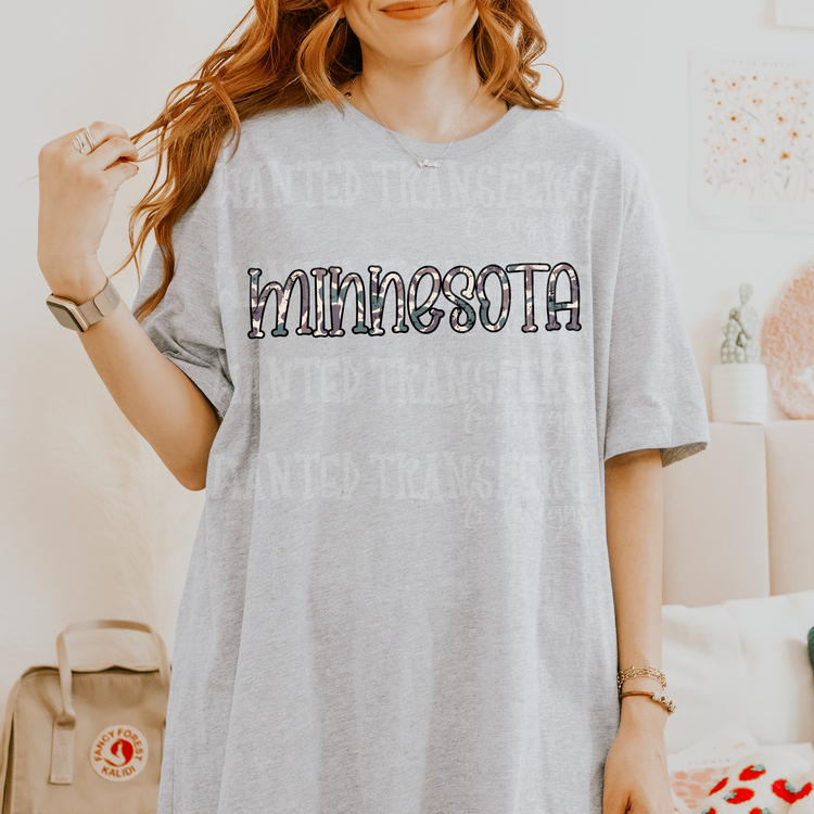 Camo Minnesota Exclusive Sublimation Transfer