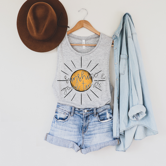 Sunshine & Good Times Summer DTF Transfers