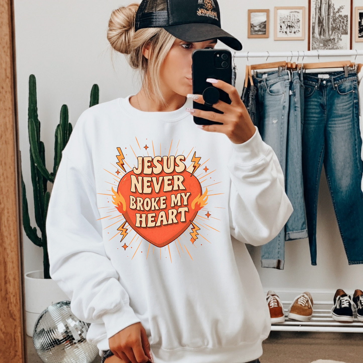 Jesus Never Broke My Heart Faith Transfer