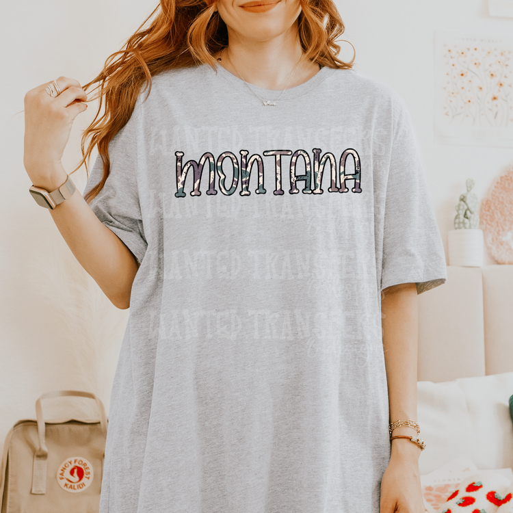 Camo Montana Exclusive Sublimation Transfer