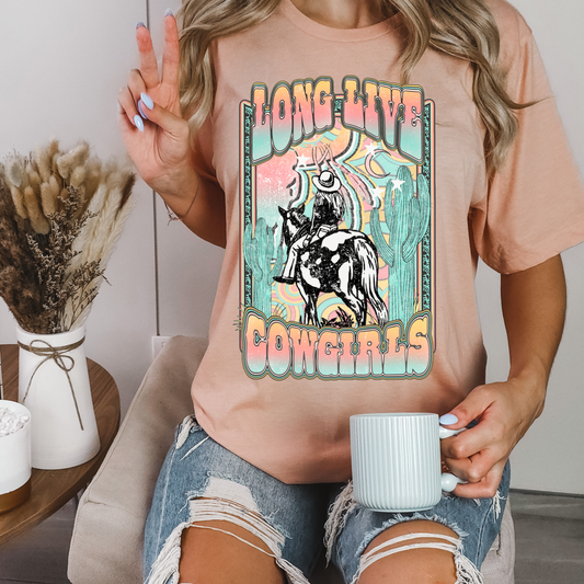 Long Live Cowgirls DTF Transfer